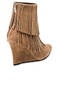 view 4 of 5 BOTINHAS ELYSE in Tan Suede
