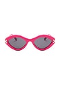 view 1 of 3 GAFAS DE SOL in Shiny Fuchsia & Smoke