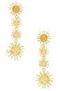 view 1 of 2 X Leslie Amon Aftersun Earrings in Gold