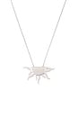 view 2 of 3 X Leslie Amon Chasing the Sun Statement Chain in Silver