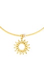 view 2 of 3 COLLIER RAS DU COU DESERT in Gold