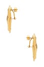 view 2 of 2 PENDIENTES VISTOSOS HOT in Gold