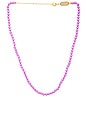 view 1 of 2 Candy Beads Necklace in Purple Glo