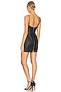 view 3 of 3 Maria Leather Mini Dress in Black