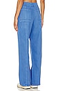 view 3 of 4 Monica Denim Cargo Pant in Dazzling Blue
