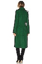 view 4 of 6 x Rj Wool Tailored Coat in Green Houndstooth