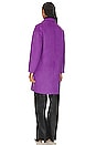 view 4 of 4 Oversized Wool Coat in Amaranth Purple