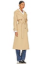 view 3 of 4 Carrie Trench Coat in Camel