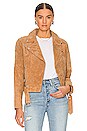 view 1 of 5 CHAQUETA CLASSIC in Tan Suede