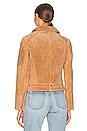 view 4 of 5 CHAQUETA CLASSIC in Tan Suede
