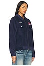 view 2 of 5 Chainstitch Patch Jacket in Navy