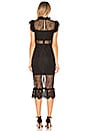 view 3 of 3 Lace Midi Dress in Black