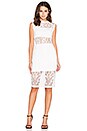view 1 of 3 Lace Midi Dress in White