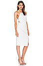view 2 of 3 Cutout Woven Dress in Off White
