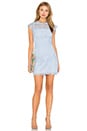view 1 of 4 Lace Shift Dress in Powder Blue