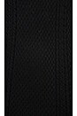 view 4 of 4 Knit Sleeveless Mock Neck Dress in Black