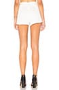 view 3 of 4 Lace Up Short in Off White