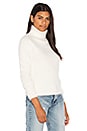 view 2 of 4 Wide Turtleneck Sweater in Off White