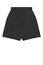 view 4 of 4 Standard Sweatshort in Washed Black