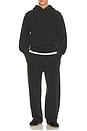 view 3 of 4 Standard Hoodie in Washed Black