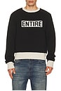 view 1 of 4 Contro Crew Sweatshirt in Skunk