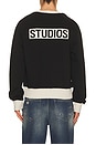 view 2 of 4 Contro Crew Sweatshirt in Skunk