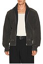 view 1 of 4 Standard Track Jacket in Washed Black