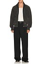 view 3 of 4 Standard Track Jacket in Washed Black