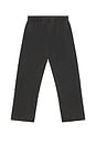 view 5 of 5 Straight Leg Sweatpant in Washed Black
