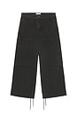 view 5 of 5 BARREN カーゴパンツ in Washed Black