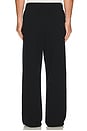 view 3 of 5 Straight Leg Knit Pant in Black