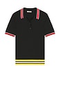 view 4 of 4 Ribbed Polo in Inferno