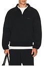 view 1 of 5 Long Sleeve Club Polo in Black