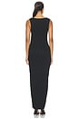 view 4 of 3 Drape Maxi Dress in Black