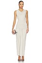 view 1 of 3 Drape Dress in Stone