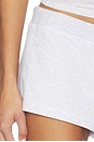 view 6 of 6 Lightweight Micro Short in Heather Grey
