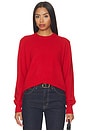 view 1 of 4 KNIT  크루넥 in Red