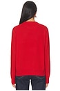 view 4 of 4 KNIT  크루넥 in Red
