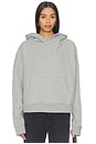 view 1 of 4 SWEAT À CAPUCHE HEAVY in Grey Marle