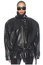 view 1 of 4 Sol Jacket in Black Leather