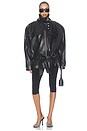 view 5 of 4 Sol Jacket in Black Leather