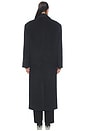 view 5 of 4 Robe Coat in Black