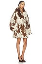 view 4 of 5 Heft Fur Coat in Flecked