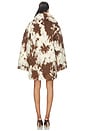 view 5 of 5 Heft Fur Coat in Flecked