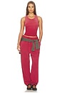 view 7 of 6 Standard Sweatpant in Red Clay