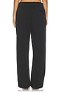 view 4 of 6 Straight Leg Sweatpant in Black