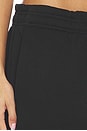 view 6 of 6 Straight Leg Sweatpant in Black