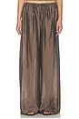 view 1 of 6 Vento Wide Leg Pant in Mocha