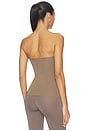 view 3 of 4 Bandeau Top in Tan