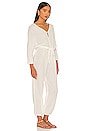 view 2 of 3 Gauze Jumpsuit in Unbleached